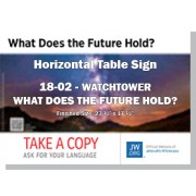 HPWP-18.2 - 2018 Edition 2 - Watchtower - "What Does the Future Hold?" - Table